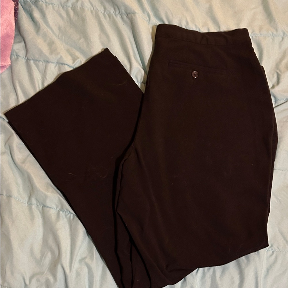 Black slacks